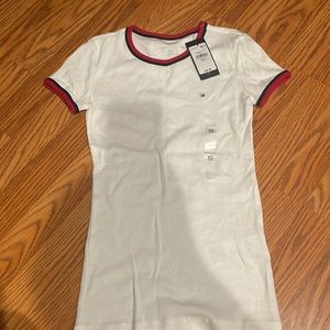 Women’s white tee